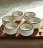 (Set of 6) Handcrafted 150ml Dinner Bowl (Cream)