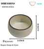 (Set of 6) Handcrafted 150ml Dinner Bowl (Cream)
