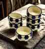 (Set of 6) Kickoff 150ml Dinner Bowl (Blue)