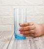 (Set of 6) Leia 310 ml Glass Long Drink Water & Juice Glass Turquoise