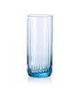 (Set of 6) Leia 310 ml Glass Long Drink Water & Juice Glass Turquoise