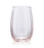(Set of 6) Linka 380 ml Glass Water Glass Pink
