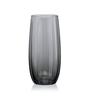 (Set of 6) Linka 500 ml Glass Water & Juice Glass Grey