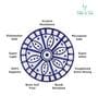 (Set of 6) Luxury Scratch & Chip Resistant Bone-Ash Free Porcelain Dinner Plate
