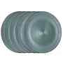 (Set of 6) Modern Farmhouse 10.6 Inch Dinner Plate (Saga Green)