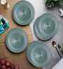 (Set of 6) Modern Farmhouse 7.3 Inch Side Plate (Saga Green)