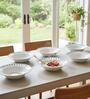 (Set of 6) Premium Scratch & Chip Resistant Porcelain Deep Plate