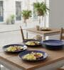 (Set of 6) Premium Scratch & Chip Resistant Porcelain Salad Plate