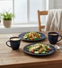 (Set of 6) Premium Scratch & Chip Resistant Porcelain Salad Plate