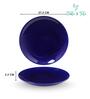 (Set of 6) Premium Scratch & Chip Resistant Porcelain Salad Plate