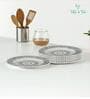 (Set of 6) Premium Scratch & Chip Resistant Porcelain Salad Plate