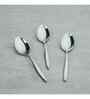 (Set Of 6) Silver Luxe 304 Food Grade Stainless Steel Silver Spoon