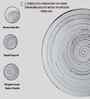 (Set of 6) Twist 10.6 Inch Dinner Plate (White)