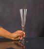 (Set of 6) V-Line 150 ml Glass Champagne Flute Pink