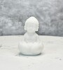 White Marble Sitting Baby Monk