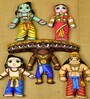 Stitched Cotton Ravan Showpiece