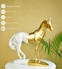 White Gold Stallion Showpiece