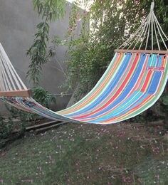 Buy Spreader Bar Striped Cotton Hammock 
