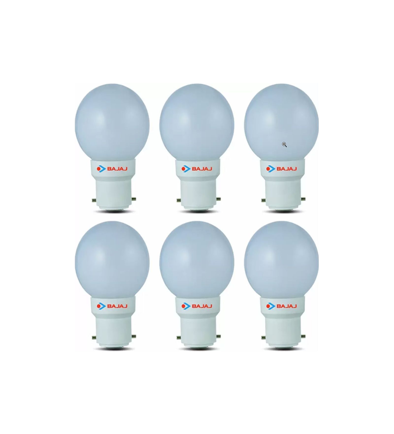 0.5 W Circline B22 LED Bulb (White, Pack of 6) 0.5 W Circline B22 LED Bulb (White, Pack of 6)