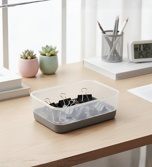 0.5L Modular Polypropylene Utility Container with Rounded Corners & Smooth Edges