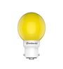 0.5 W Round B22 Night Bulb (Yellow, Pack of 6)