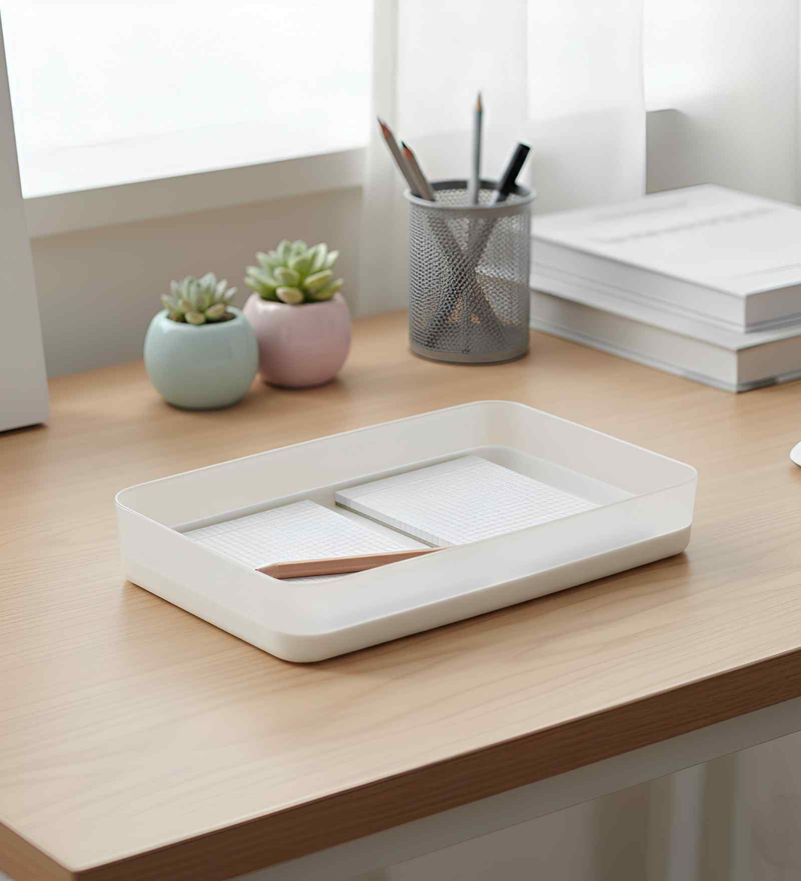 1.07L Modular Polypropylene Utility Container with Rounded Corners & Smooth Edges