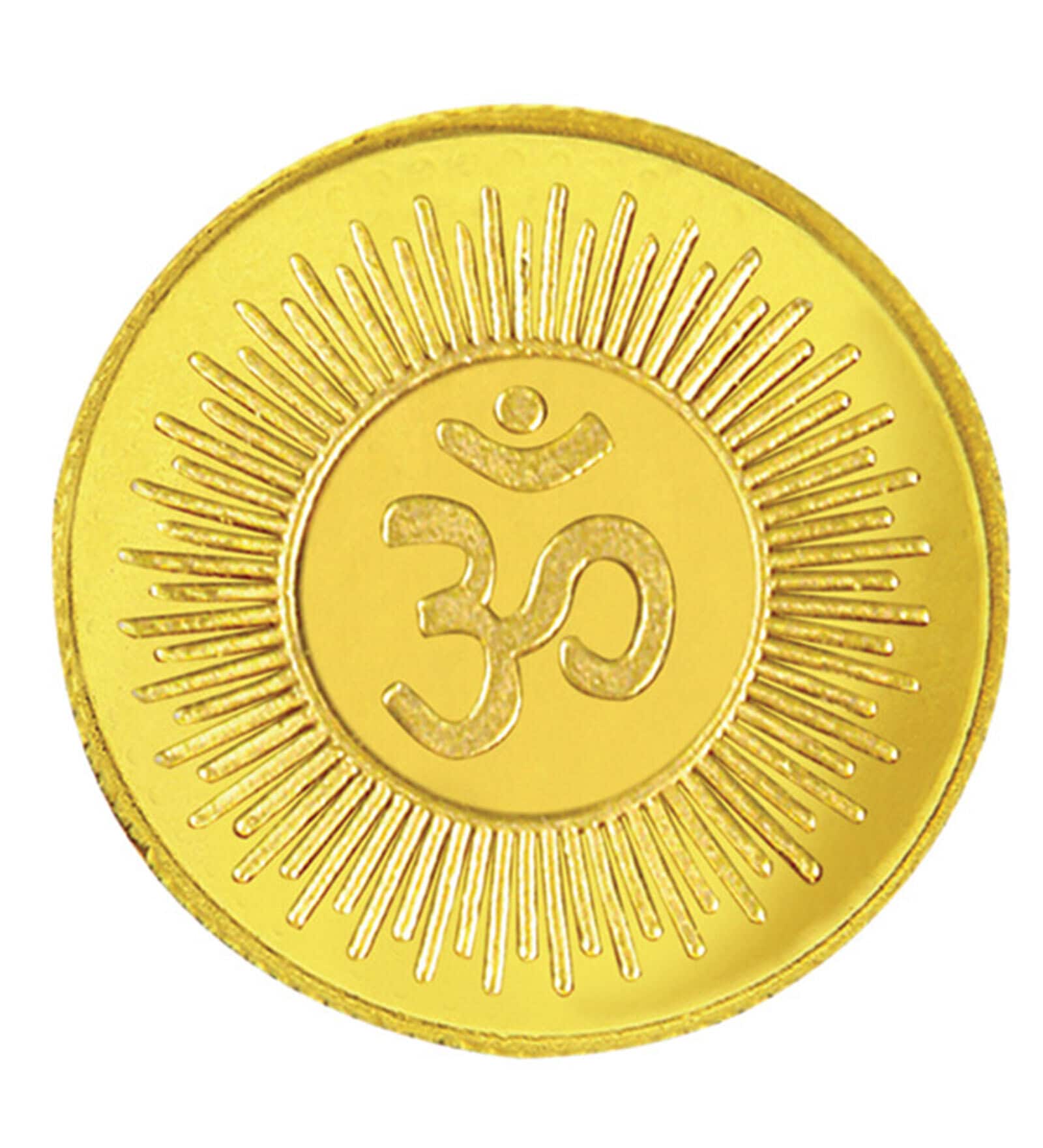 1 Gram 24KT (999) OM Gold Coin