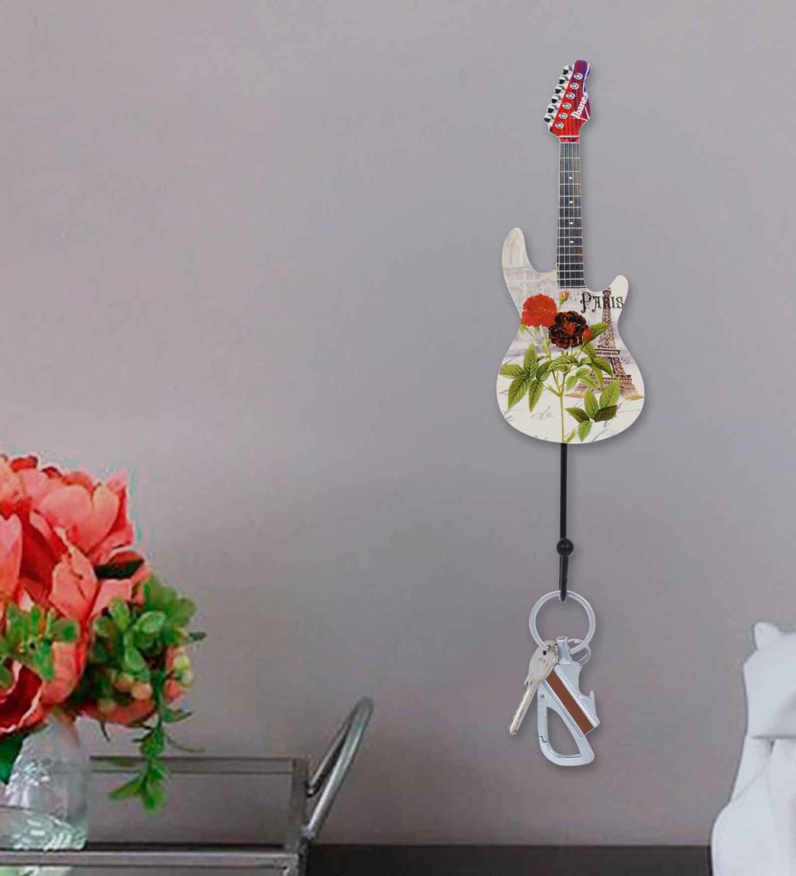 1 Hook Guitar Wooden Hanger