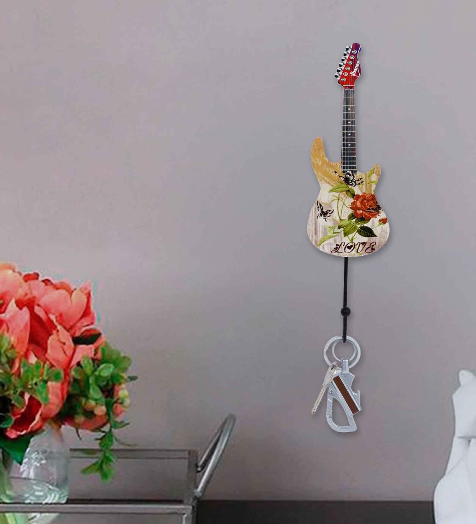1 Hook Guitar Wooden Hanger