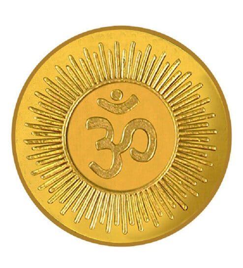 1 Gram 24KT (995) OM Gold Coin By Om Gold-image-16