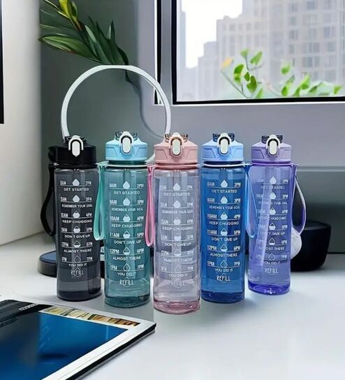 1 Litre Sipper Bottle Assorted