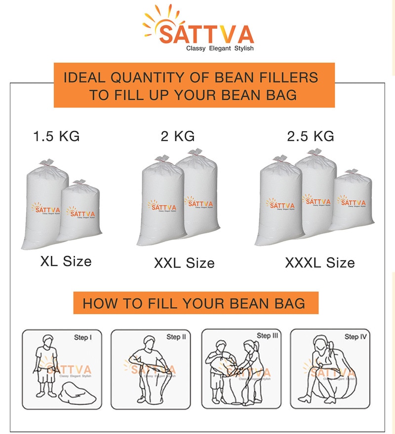 Buy 1.5 Kg Bean Bag Refill Online Bean Bag Refills Bean Bags