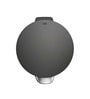 1.5 Litre Black Stainless Steel Dustbin