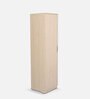 Lucena 1 Door Wardrobe in Light Choco Finish