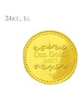1 Gram 24KT (995) OM Gold Coin
