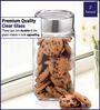 1 Ltr Glass Storage Container with See through Airtight Lid