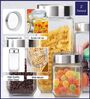 1 Ltr Glass Storage Container with See through Airtight Lid