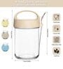 Assorted Overnight Oats Jar 400 Ml (Pack Of 1)