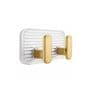 Golden 2-in-1 Self Adhesive Kitchen Wall Hook