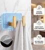 Golden 2-in-1 Self Adhesive Kitchen Wall Hook