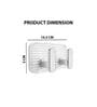 Silver 2-in-1 Self Adhesive Kitchen Wall Hook