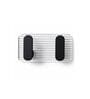 Black 2-in-1 Self Adhesive Kitchen Wall Hook