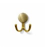 1 Pc Antique Brass Metal Round Wall Hook