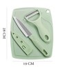 Kitchen Cutting Board Set With Knife And Peeler