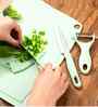 Kitchen Cutting Board Set With Knife And Peeler