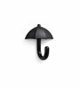 1 Pc Black Metal Umbrella Wall Hook