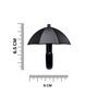 1 Pc Black Metal Umbrella Wall Hook