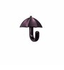 1 Pc Purple Metal Umbrella Wall Hook