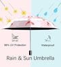 Assorted Fruit Print Compact Travel Umbrella