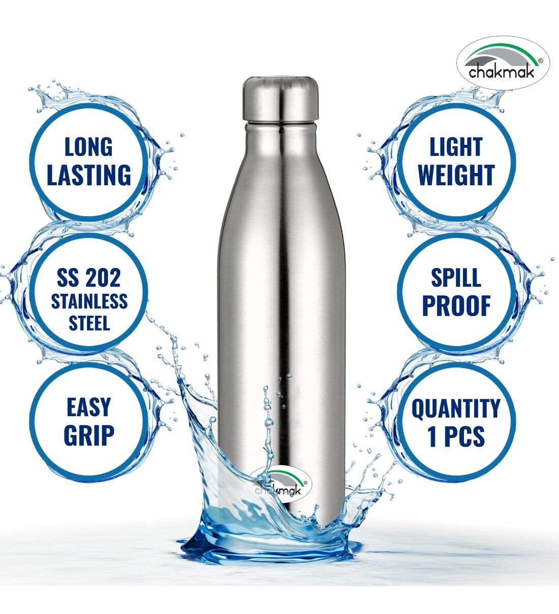 COKTIK 17oz Water Bottle 8 Pack Stainless Steel India